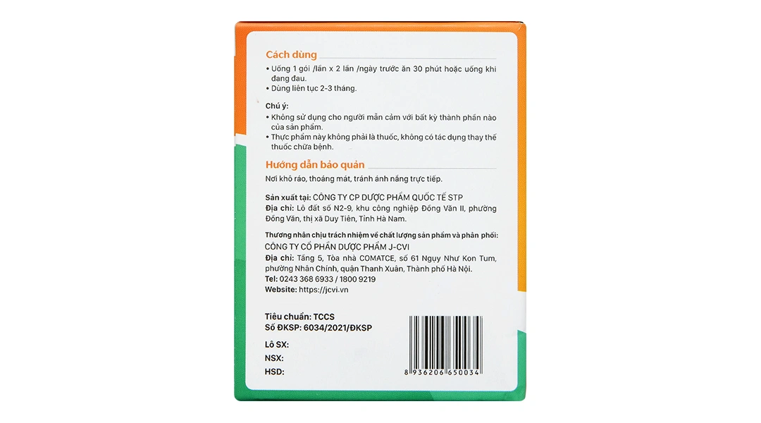 Combo 4 hộp thực phẩm bảo vệ sức khỏe dạ dày Gasto Hộp 20 Gói X 10ml - 4